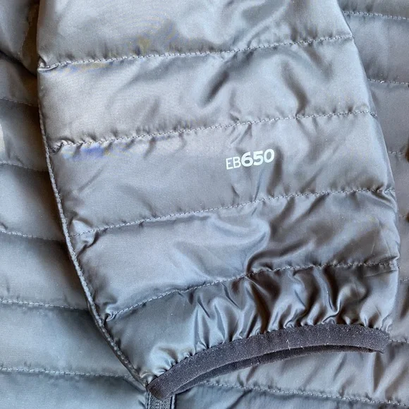 NEW Men’s Eddie Bauer Microlight Down Jacket Coat Black XXL